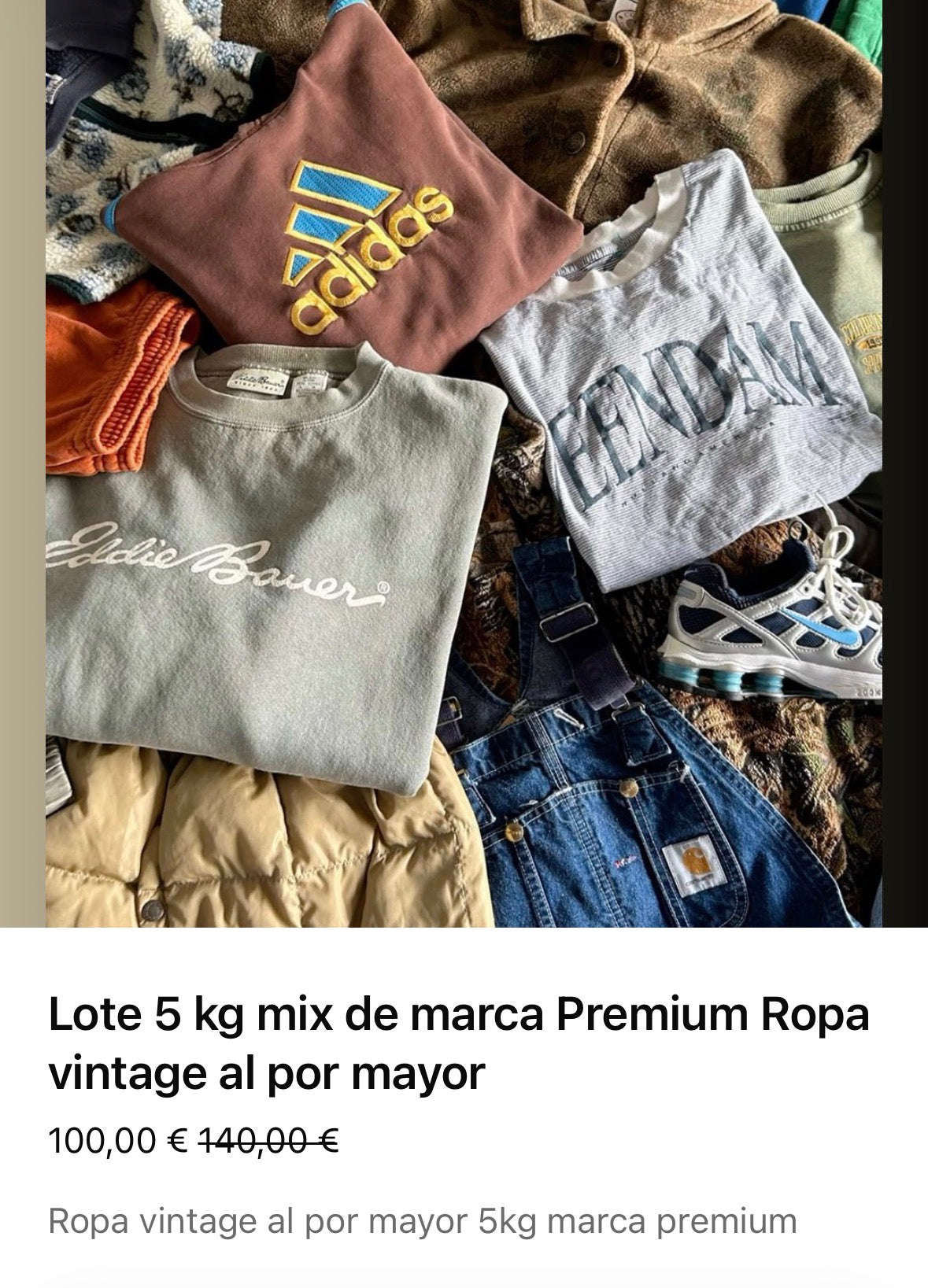 Lote 5 kg mix de marca Premium